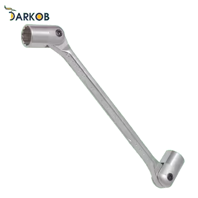 مجموعه آچار بکس دو سر لقلقه ای لیکوتا 7 عددی مدل ACK-384006