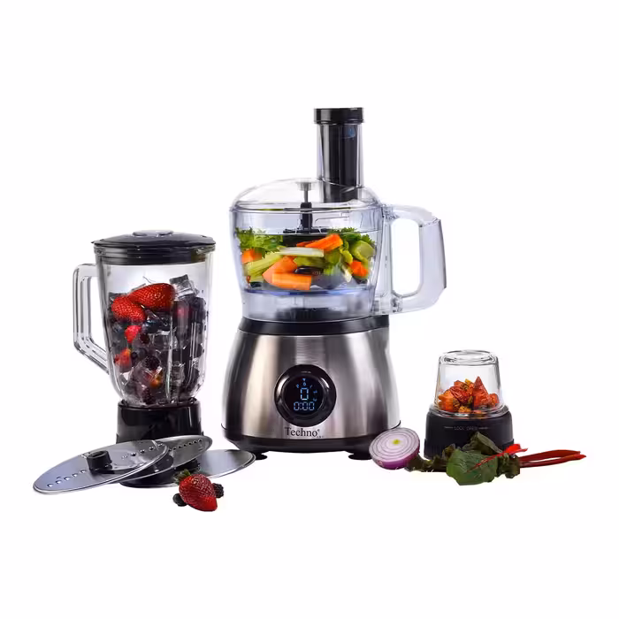 غذا ساز تکنو مدل TE-851 استیل همراه با خردکن