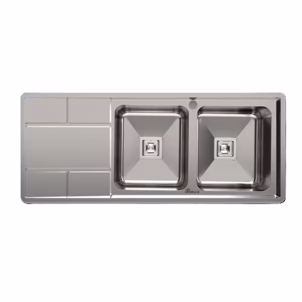 سینک بیمکث استیل مدل 924