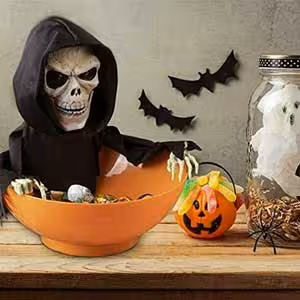 ظرف کندی اسکلت سنسوردار متحرک سخنگو