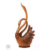 مجسمه قو دو تایی گلدکیش مدل 4911