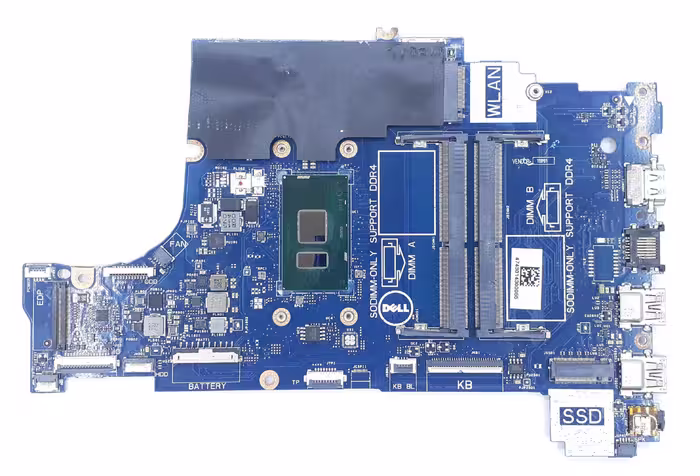 مادربرد لپ تاپ دل Inspiron 5570 | La-F114p | i3 نسل 7 | بدون گرافیک