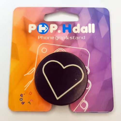 هولدر موبایل پاپ سوکت طرح قلب