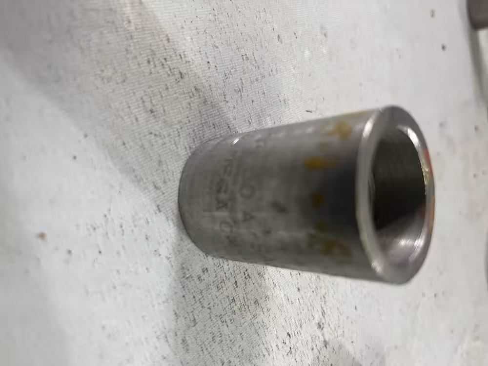 فول کوپلینگ 3/4 اینچ ساکت ولد استلنس استیل کلاس 3000 از جنس A 182 /F 316L
