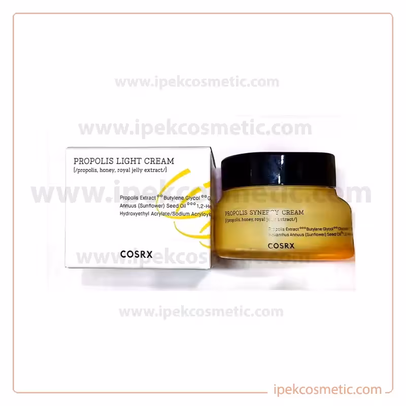 کرم مرطوب کننده و درخشان کننده پروپولیس کوزارکس❣️