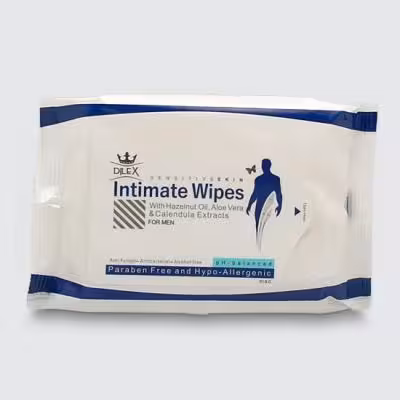 دستمال مرطوب بهداشتی مخصوص آقایان 20 عددی