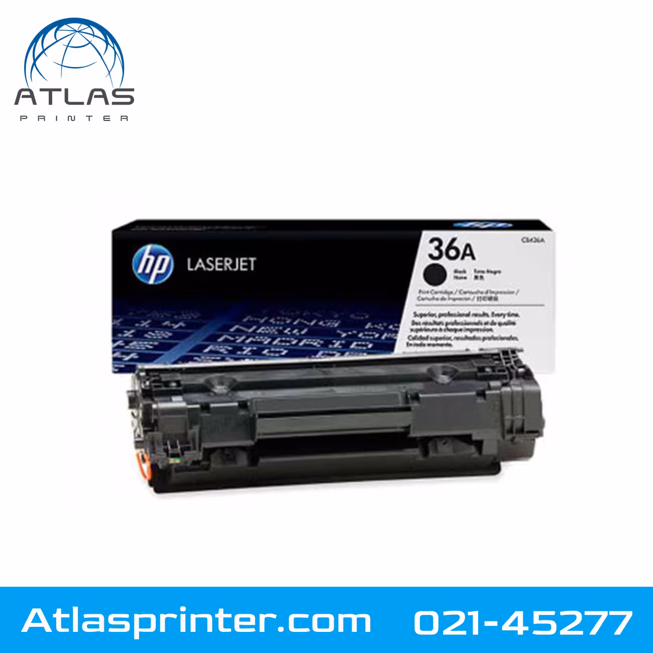 کارتریج تونر مشکی اچ پی مدل HP 36A Black