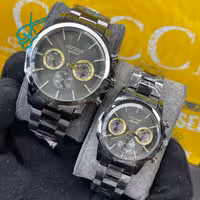 خرید ست ساعت زنانه و مردانه سیتیزن اسپشیال موتور ژاپن کیفیت عالی سه موتور فعال جنس استیل رنگ ثابت کد 2116150 - ردگل