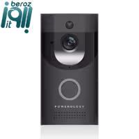 زنگ درب تصویری هوشمند پاورولوژی ,Powerology Smart Video Doorbell PSVDBBK
