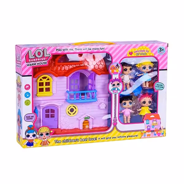 خانه عروسک های ال او ال مدل warm house