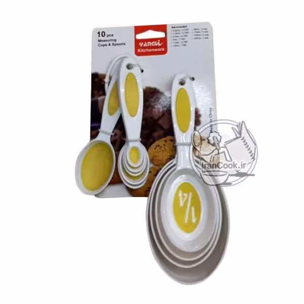 پیمانه بیضی دسته سلیکونی