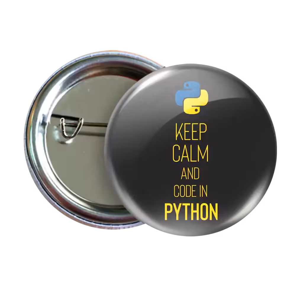 پیکسل keep calm and code in python مدل Z 6