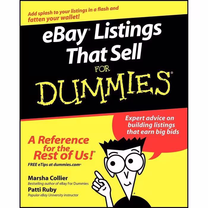 کتاب زبان اصلی eBay Listings That Sell For Dummies اثر Marsha Collier