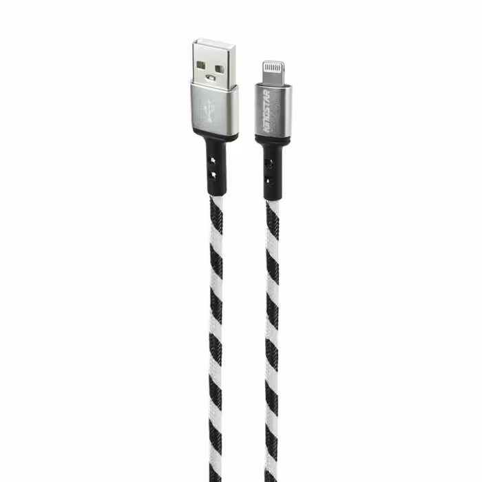 کابل تبدیل USB به لایتنینگ کینگ استار مدل K120i طول 1.1 مترKINGSTAR