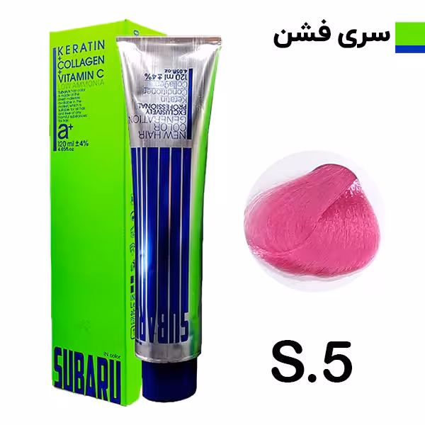 رنگ مو صورتی باربی سوبارو شماره S:5