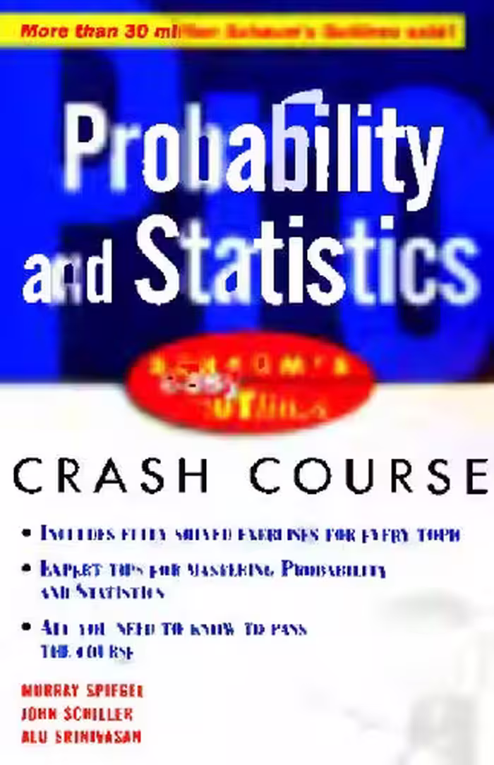خرید و دانلود نسخه کامل کتاب Probability and Statistics.Crash Course