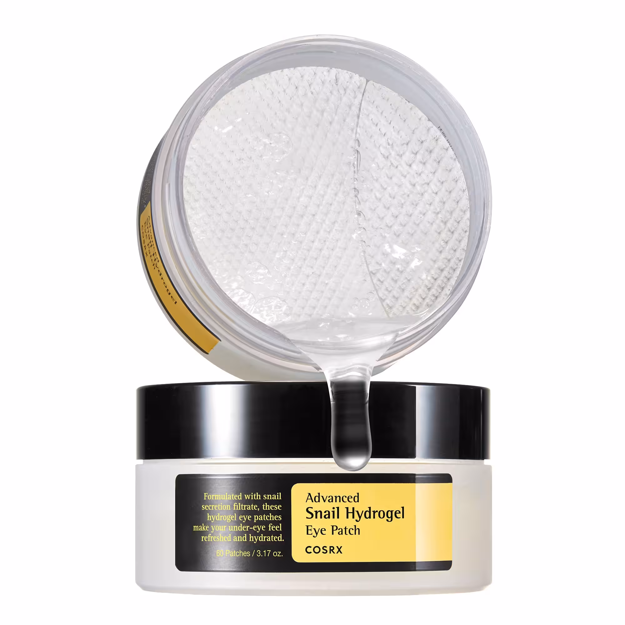 پچ دور چشم حلزون کوزارکس ( COSRX – Advanced Snail Hydrogel Eye Patch 60Ea )