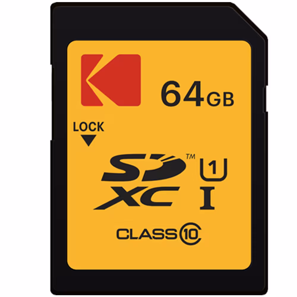 کارت حافظه SDXC کداک مدل PREMIUM کلاس 10 استاندارد U1 سرعت 85MBps ظرفیت 64 گیگابایت