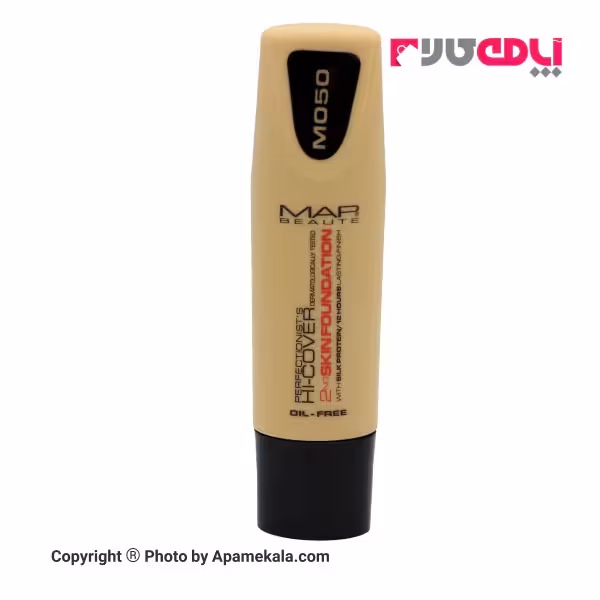 کرم پودر فاقد چربی برند مپ بوته شماره 50