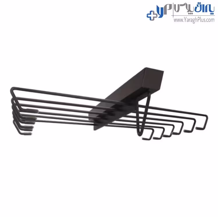 رگال جای شلوار سقفی ریلی دو طرفه داخل کمد لباس سری SPACE ملونی