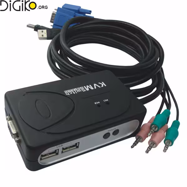 KVM سوئیچ 2 پورت USB اتوماتیک (مارک فرانت)