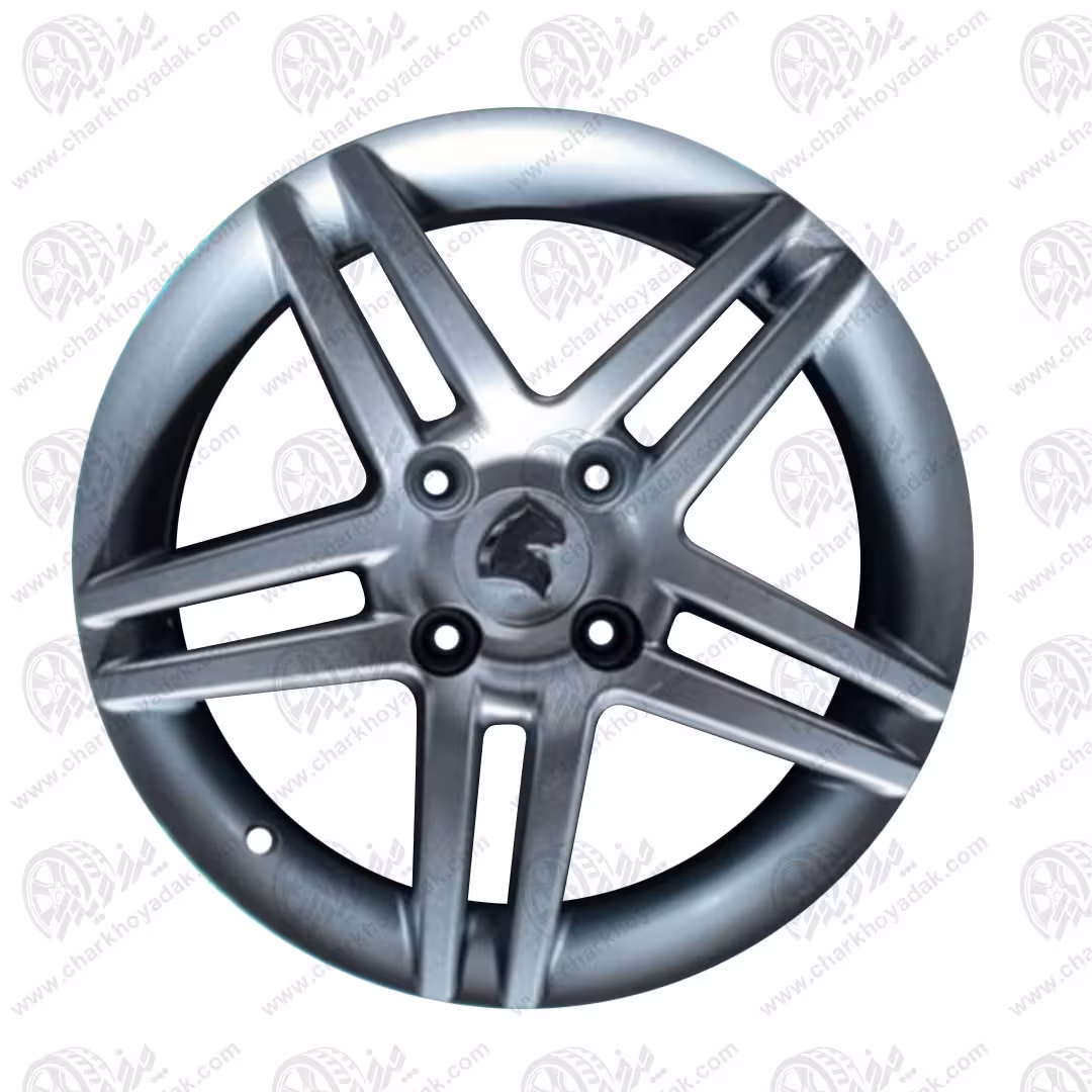 رینگ اسپرت سایز 15 استرامبولی کد 097 نقره ای اروند ( پژو پارس،پژو 405،سمند،دنا،رانا،پژو207،پژو206 )