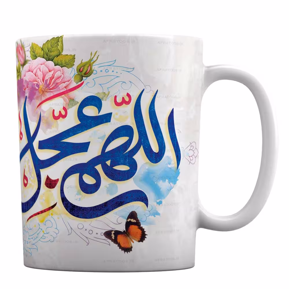 ماگ نیمه شعبان طرح اللهم عجل لولیک الفرج کد 1-649
