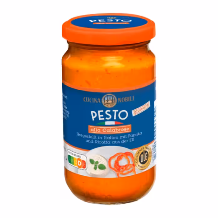 سس پستو سوسینا مدل پاپریکا و پیاز ایتالیایی (190 گرم) cucina nobile