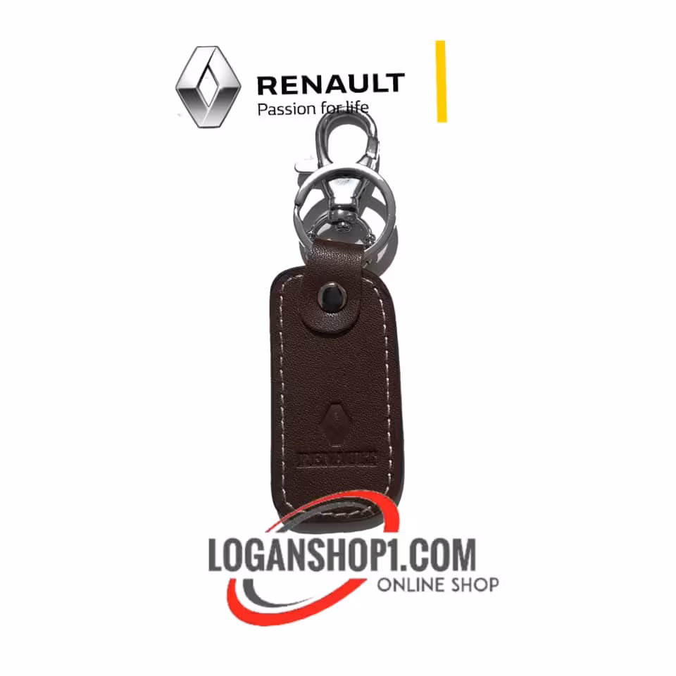 جاکلیدی چرمی رنو
