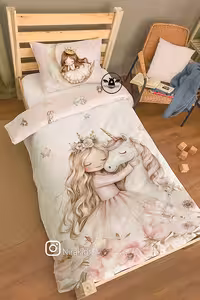 ست خواب نوجوان طرح پرنسس و یونیکورن