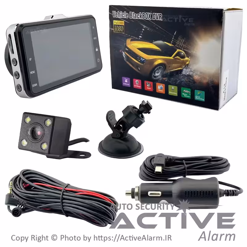 قیمت دوربین ثبت وقایع خودرو دو دوربین مدل A12