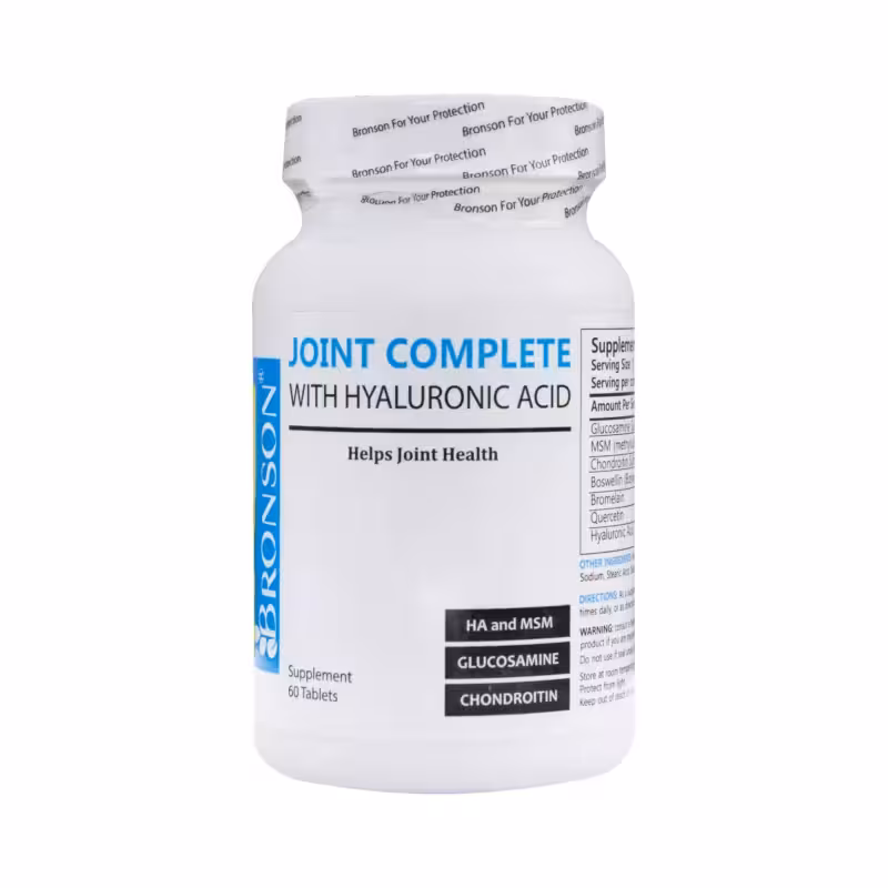 قرص جوینت کامپیلیت و هیالورونیک اسید 60 عددی برونسون