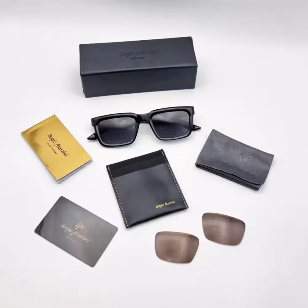 عینک آفتابی سرجیو مارتینی مدل sa1724 رنگ مشکی