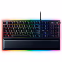 کیبورد سیم دار گیمینگ ریزر مدل Huntsman Elite Purple Switch