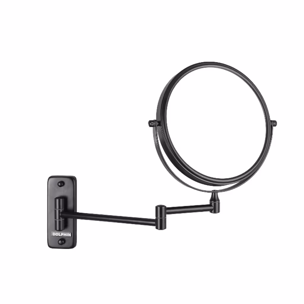 آینه آرایشی دلفین مدل Mkp-004-bl | مشکی | گارانتی اصالت و سلامت فیزیکی کالا