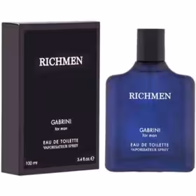 ادکلن مردانه گابرینی Richmen Black Gabrini حجم 100 میل محصول ترکیه