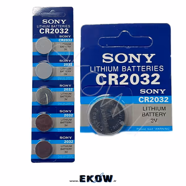باتری سکه ای 2032 sony