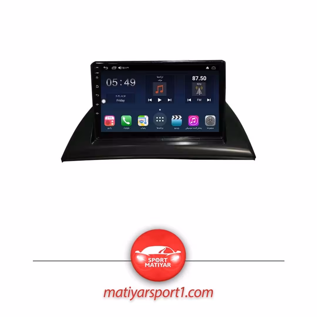 مانیتور اندروید بی ام و BMW X3