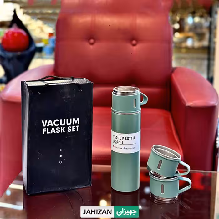 فلاسک زیر سیلیکون دو فنجان مدل 500