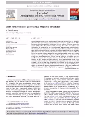 خرید و دانلود نسخه کامل کتاب Solar connections of geoeffective magnetic structures