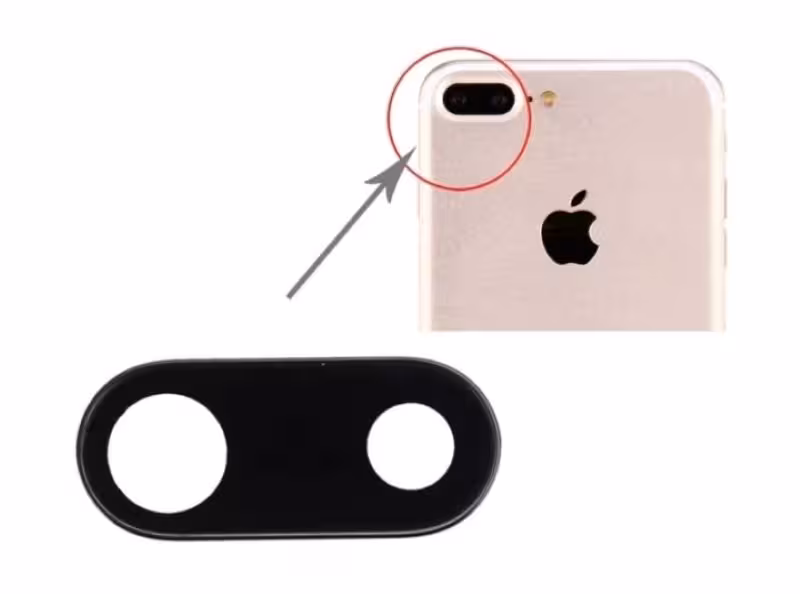 شیشه لنز دوربین آیفون مدل Apple iPhone 7 Plus