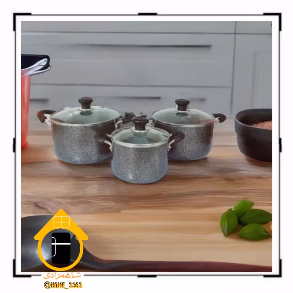 سرویس قابلمه 6 پارچه- ارسال رایگان یک روزه به سراسر کشور 