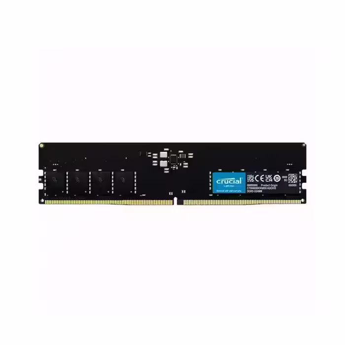رم دسکتاپ DDR5-4800 کروشیال مدل UDIMM- CL40 CB16 ظرفیت 16 گیگابایت