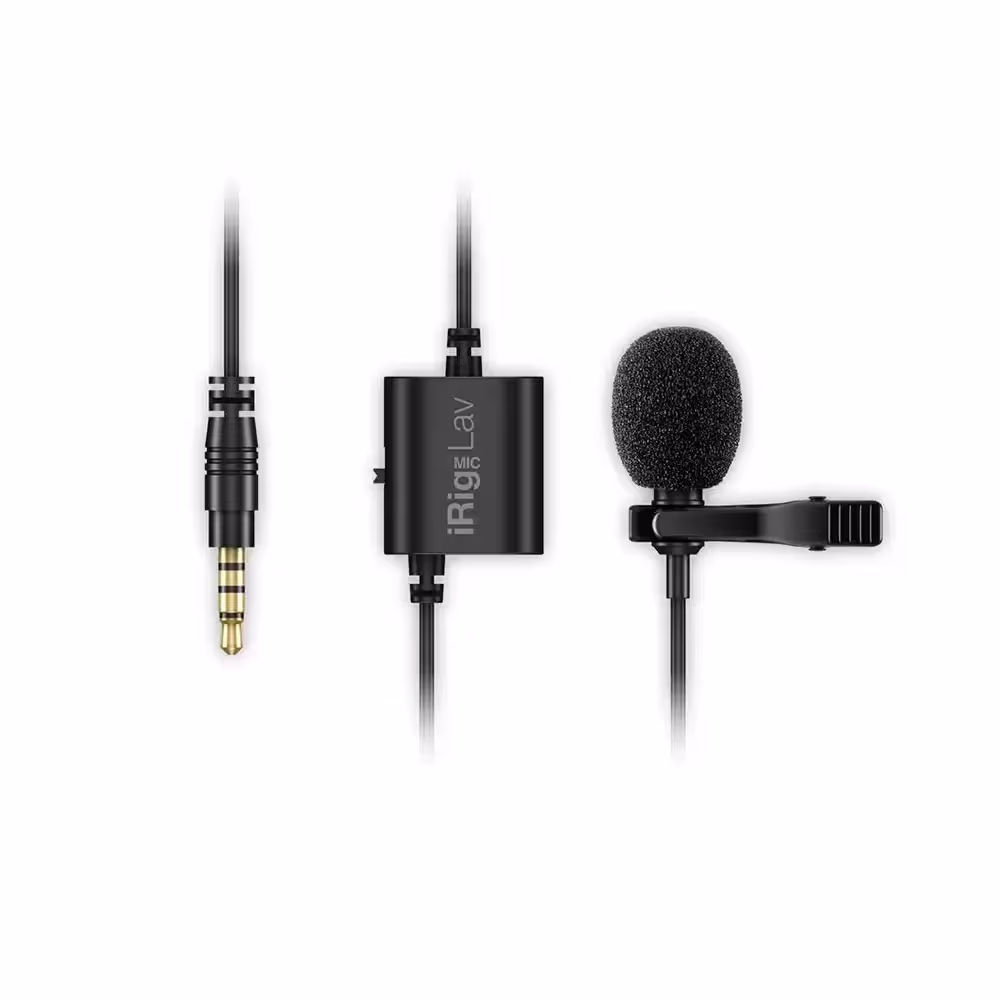 میکروفون یقه ای آی کی مالتی مدیا مدل iRig Mic Lav