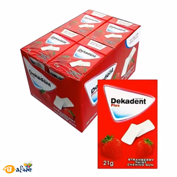 قیمت و خرید آدامس دراژه دکادنت پلاس با طعم توت فرنگی