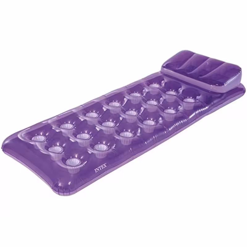 تشک بادی روی آب بنفش بالش دار 58890 Purple