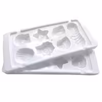 قالب یخ مدل صدف مجموعه ی دو عددی