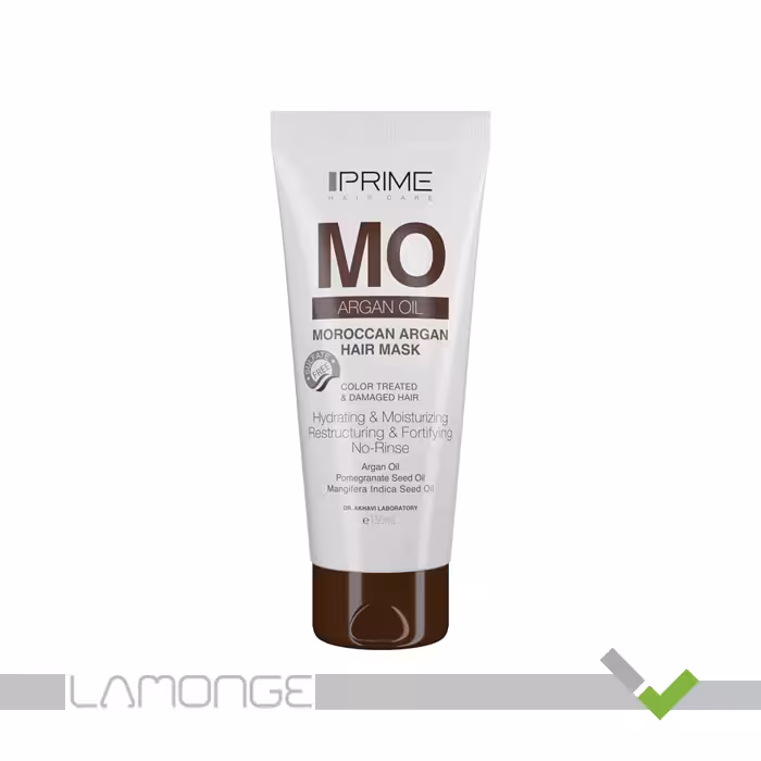 ماسک مو تقویت کننده موهای رنگ شده و آسیب دیده آرگان پرایم