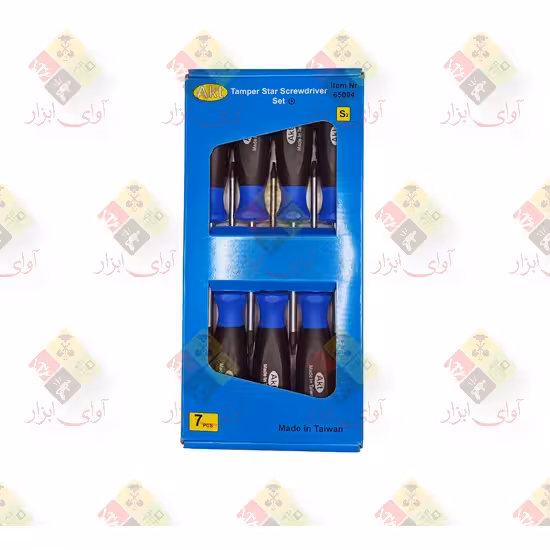 پیچ گوشتی ستاره ای سوراخ دار AKT مدل 65004