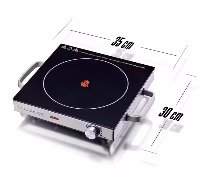 صفحه گاز سرامیکی تک شعله برقی هنریش مدل HEK8695